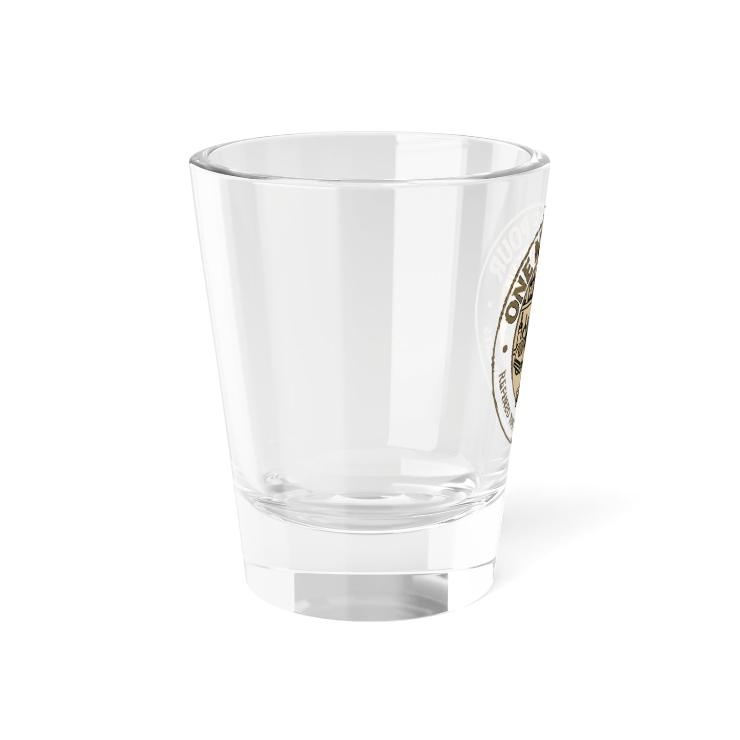 O.M.P. Logo Shot Glass 1.5oz