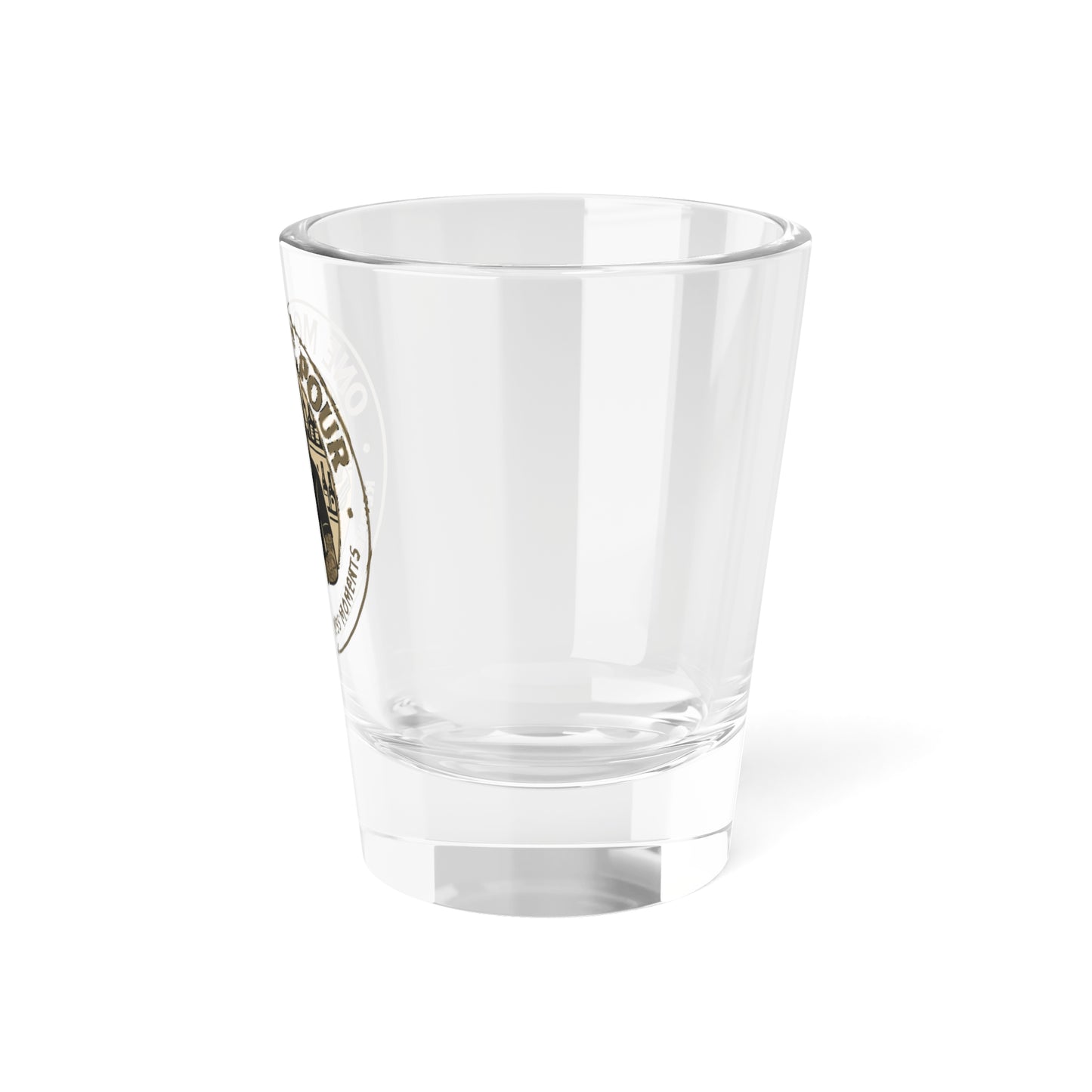O.M.P. Logo Shot Glass 1.5oz