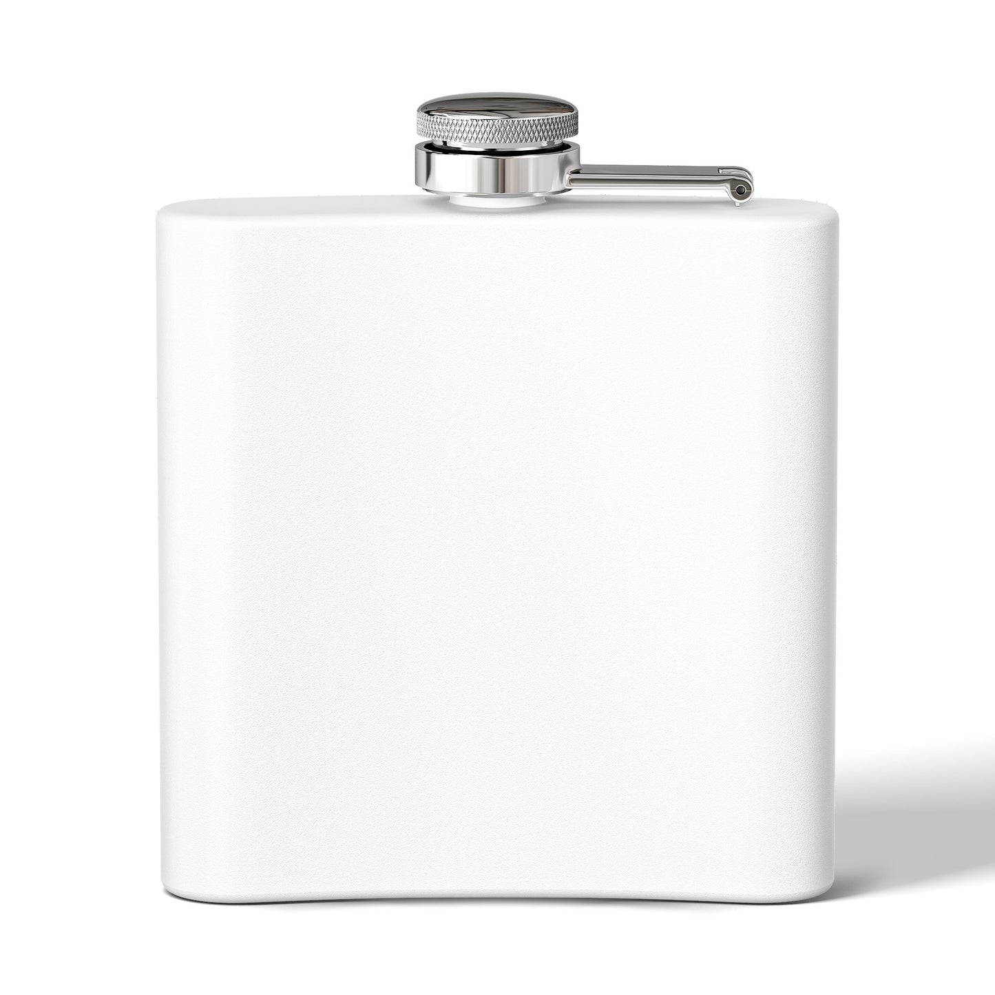 Flask - "One More Pour" Stainless Steel 6oz Hip Flask, Bartender-Inspired Gift