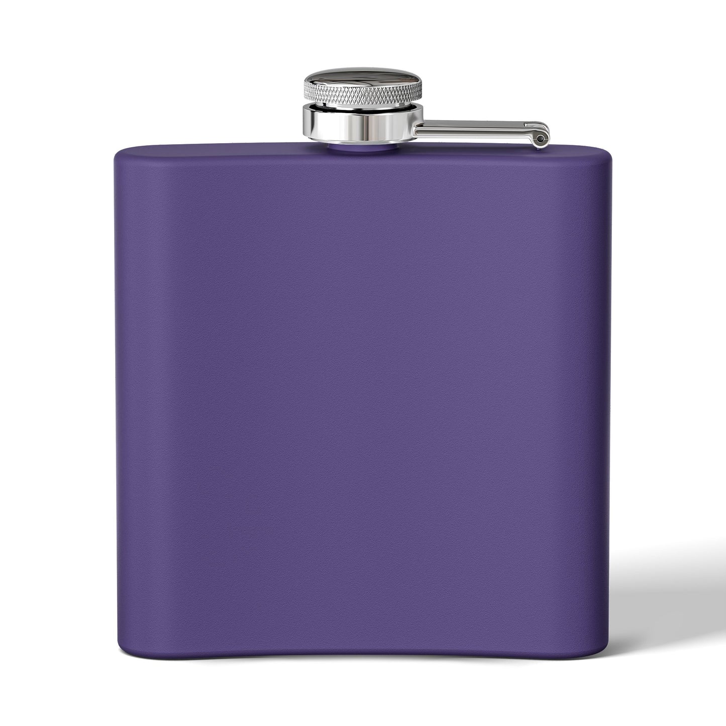 Flask - "One More Pour" Stainless Steel 6oz Hip Flask, Bartender-Inspired Gift