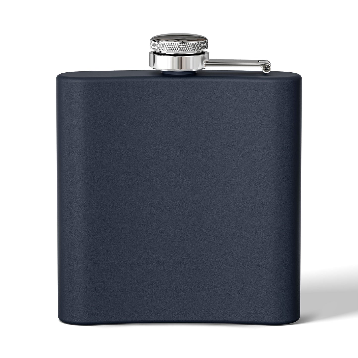 Flask - "One More Pour" Stainless Steel 6oz Hip Flask, Bartender-Inspired Gift