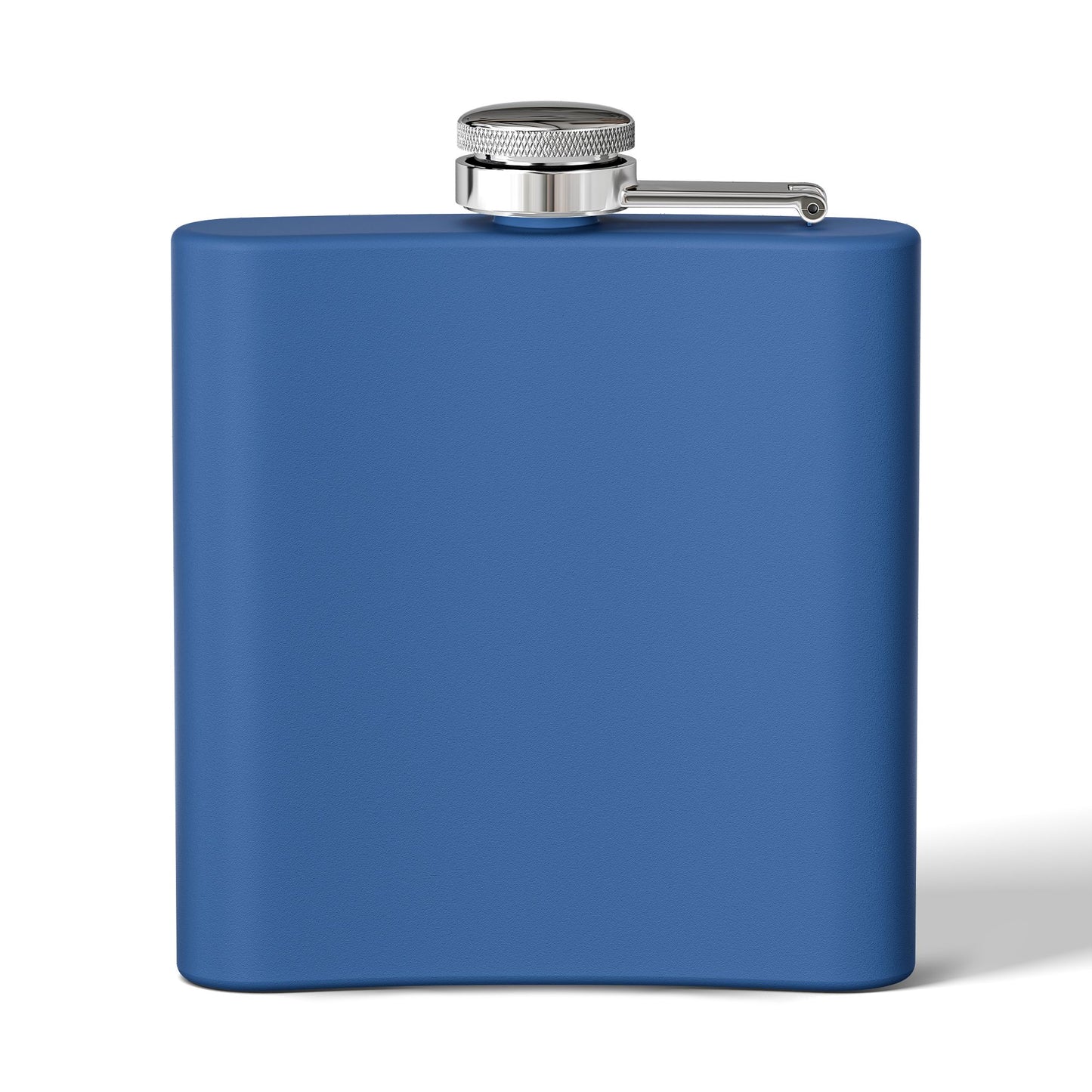 Flask - "One More Pour" Stainless Steel 6oz Hip Flask, Bartender-Inspired Gift