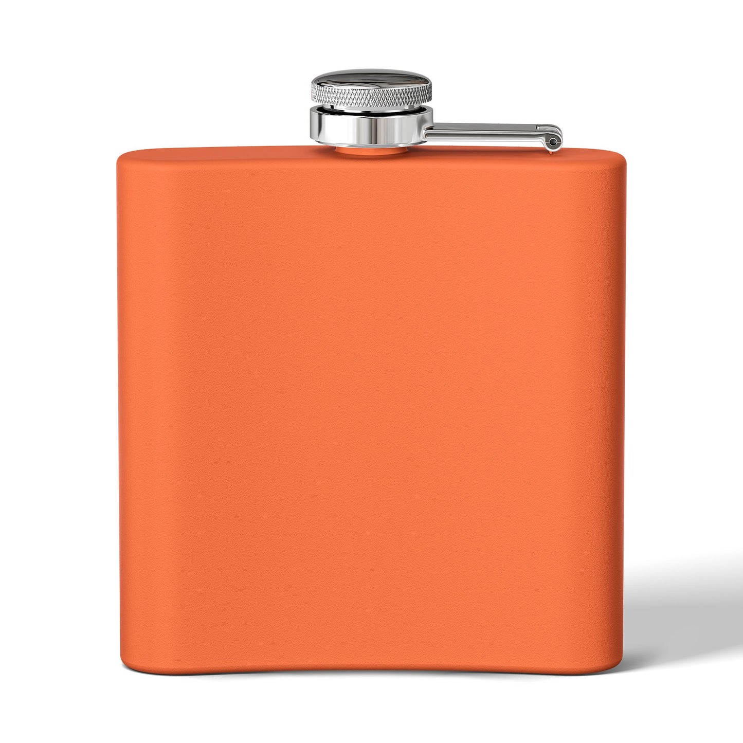 Flask - "One More Pour" Stainless Steel 6oz Hip Flask, Bartender-Inspired Gift