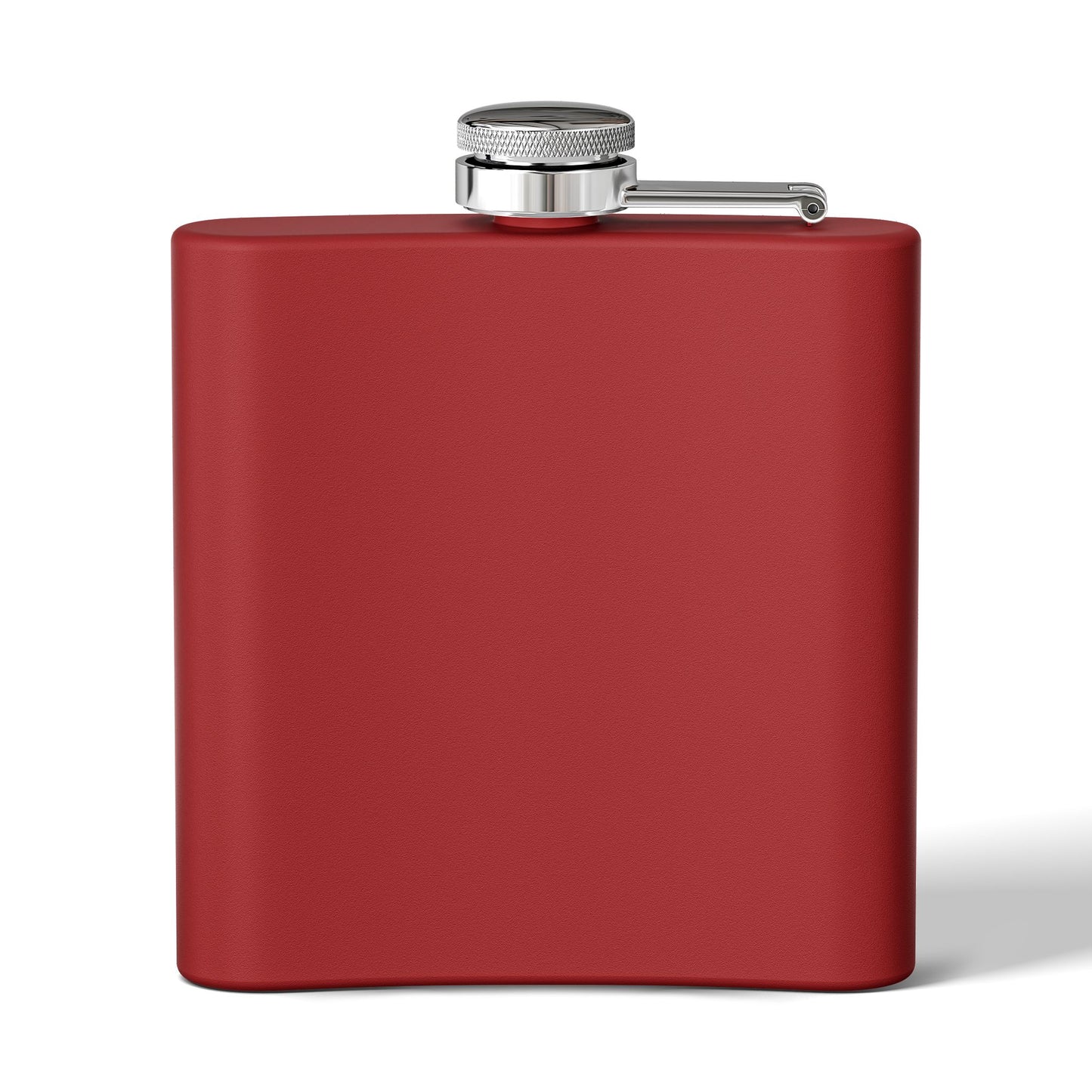 Flask - "One More Pour" Stainless Steel 6oz Hip Flask, Bartender-Inspired Gift
