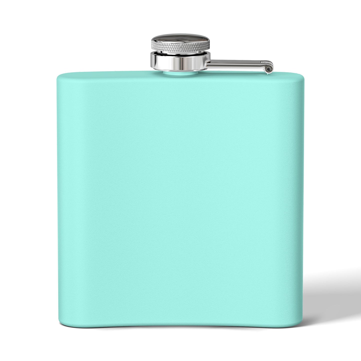 Flask - "One More Pour" Stainless Steel 6oz Hip Flask, Bartender-Inspired Gift